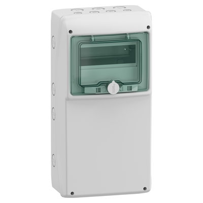 Kaedra - versatile for power outlet - 1 x 8 modules - 236 x460 mm