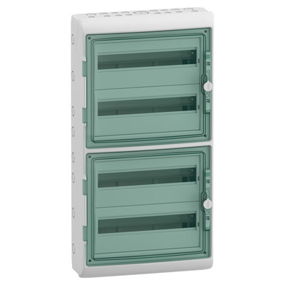 Kaedra - for modular device - 4 x 18 modules - 2 terminal blocks