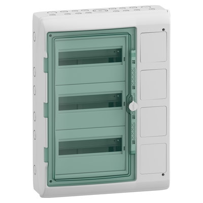 Kaedra - for modular device with interface - 3x12 modules - 1+1 terminal blocks