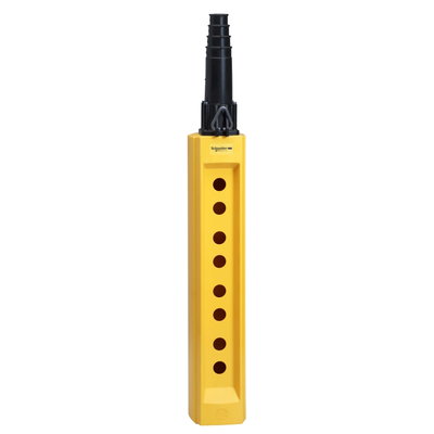 Empty pendant control station XAC-B - 8 vertical openings