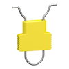Accesorio de montaje, Enclavamiento para candado, C120/NC45..125, bolsa de 4
