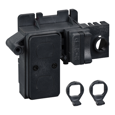 Easypact EXE Padlocking device open position (W/O Keylock) with 2 cams