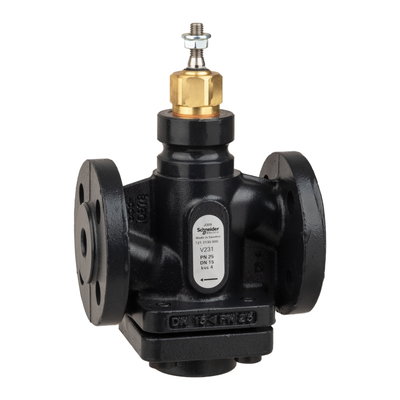 VB: 15 mm, 2W, Globe, FLG, UC, SS, 4 kvs, Glycol 25-50% Steam and Water, Venta