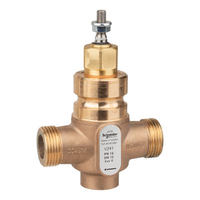 VB: 15 mm, 2W, Globe, G Ext, UC, SS, 4 kvs, Glycol 25-50% and Water, Venta, No Steam