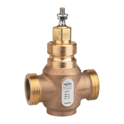 VB: 25 mm, 2W, Globe, G Ext, UC, SS, 10 kvs, Glycol 25-50% and Water, Venta, No Steam
