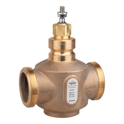 VB: 40 mm, 2W, Globe, G Ext, UC, SS, 25 kvs, Glycol 25-50% and Water, Venta, No Steam