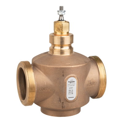 VB: 50 mm, 2W, Globe, G Ext, UC, SS, 38 kvs, Glycol 25-50% and Water, Venta, No Steam