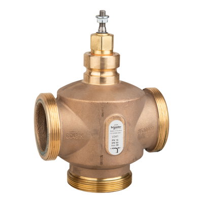 VB: 50 mm, 3W, Globe, G Ext, SS, 38 kvs, Glycol 25-50% and Water, Venta, No Steam