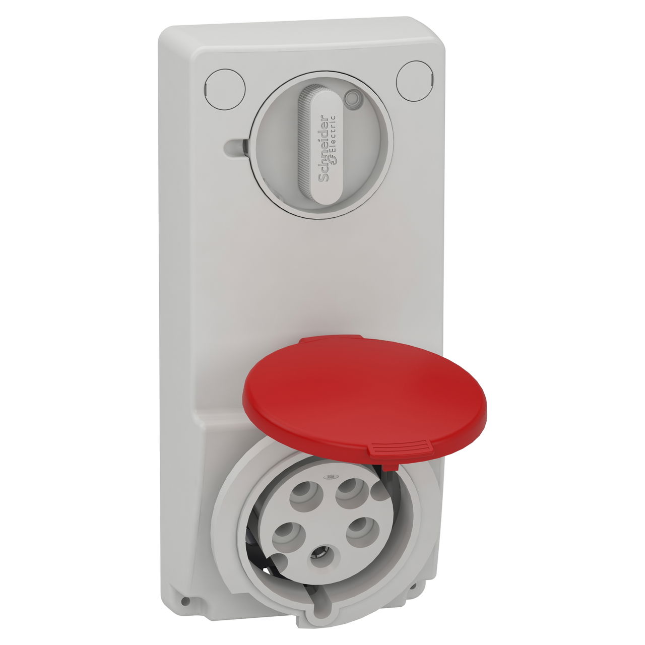 Toma Unika con interbloqueo 32A 3p+N+T 380-415 V IP44 50-60 HZ