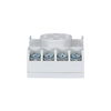 Plug in relay, Type N, relay socket, 8 tubular pin, single tier, for 8501KP relays and 9050JCK timers