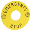 PUSHBUTTON LEGEND PLATE 30MM K