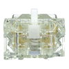 Hilfsschalterblock m. gesch. Klemmen, 9001K, 1W Standard, Silberlegierung