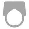 30MM LEGEND PLATE - BLANK 30MM