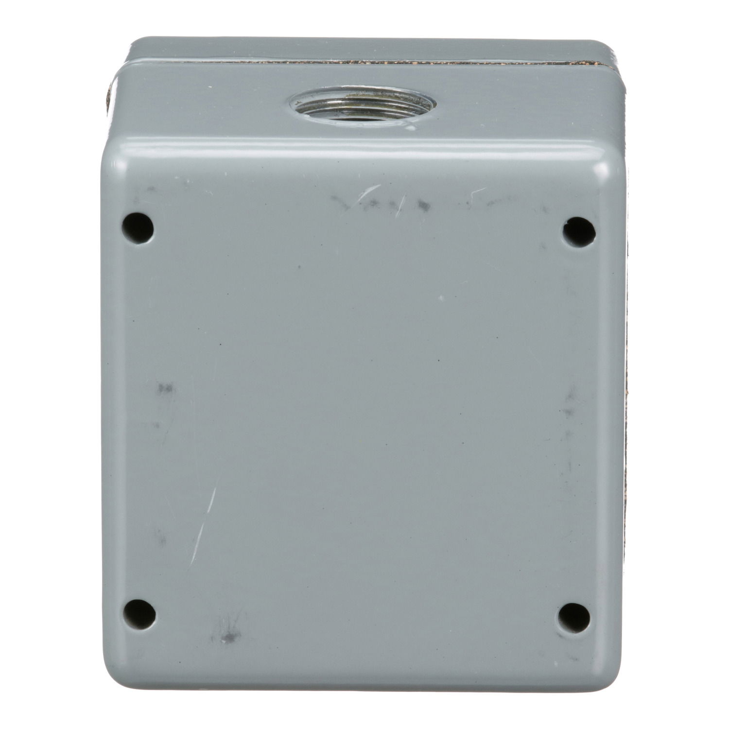 Empty control station - 9001K - aluminium - 1 cut-out Ø 30 – Image 2 of 8