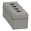 Caja vacía, 9001-KY, metal, 3 aperturas horizontales