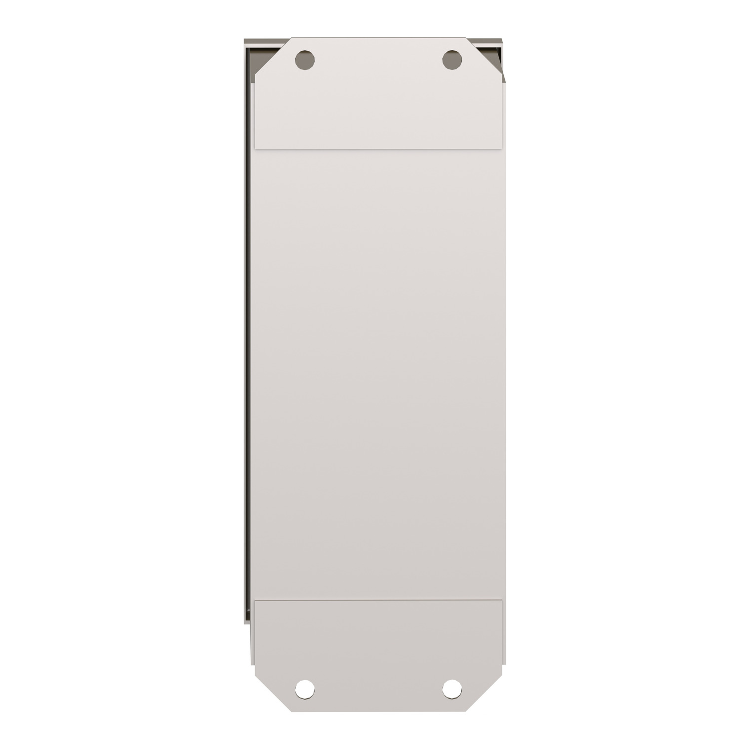 Empty control station - 9001K - stainless steel - 3 cut-outs Ø 30 – Image 2 of 10