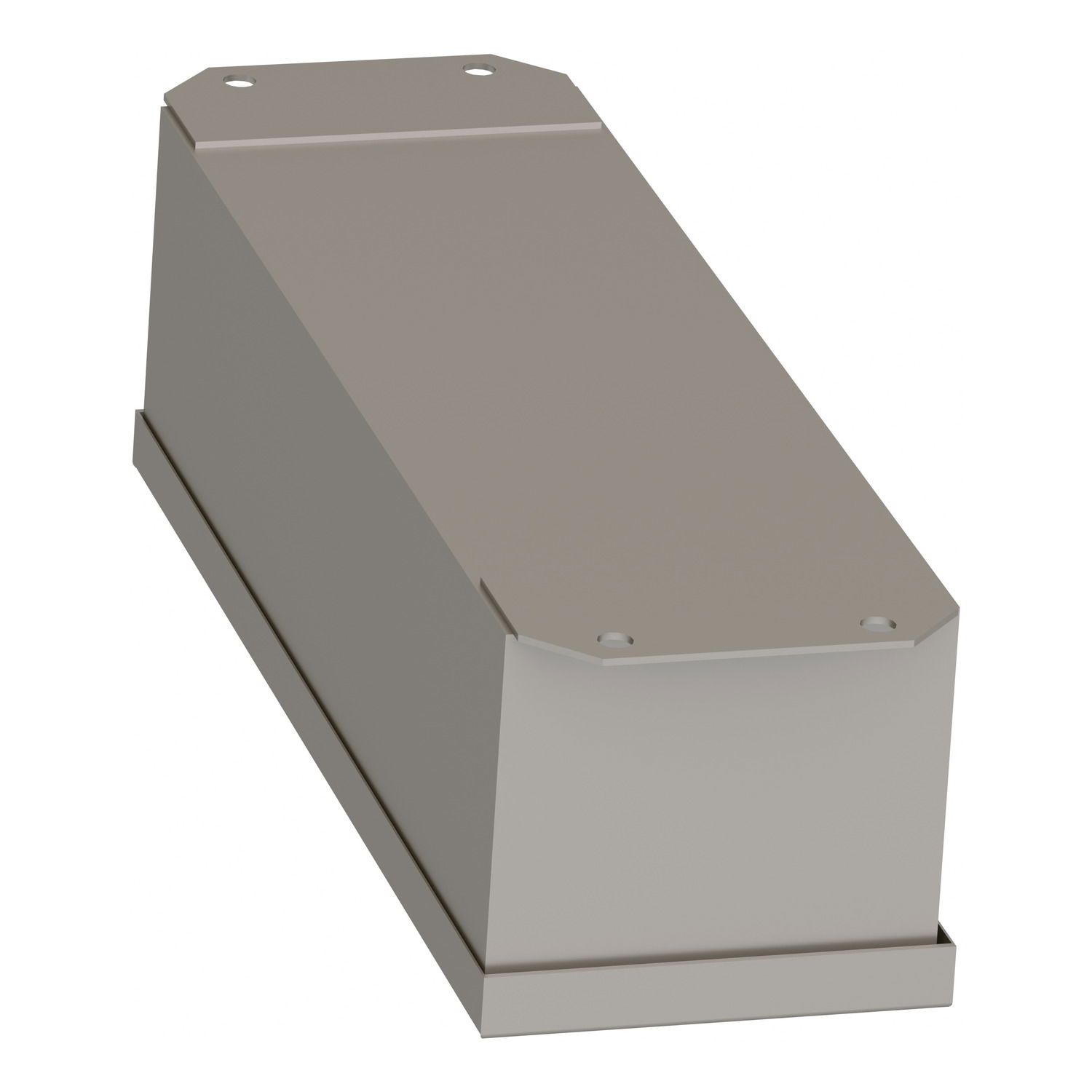 Empty control station - 9001K - stainless steel - 4 cut-outs Ø 30 – Image 5 of 10
