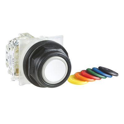 PUSHBUTTON 600VAC 10AMP 30MM SK +OPTIONS
