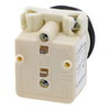 Leuchtmelder Ø 30, grün, m. LED hoher Leuchtkraft, BA 9s, 24V AC/DC- IP66