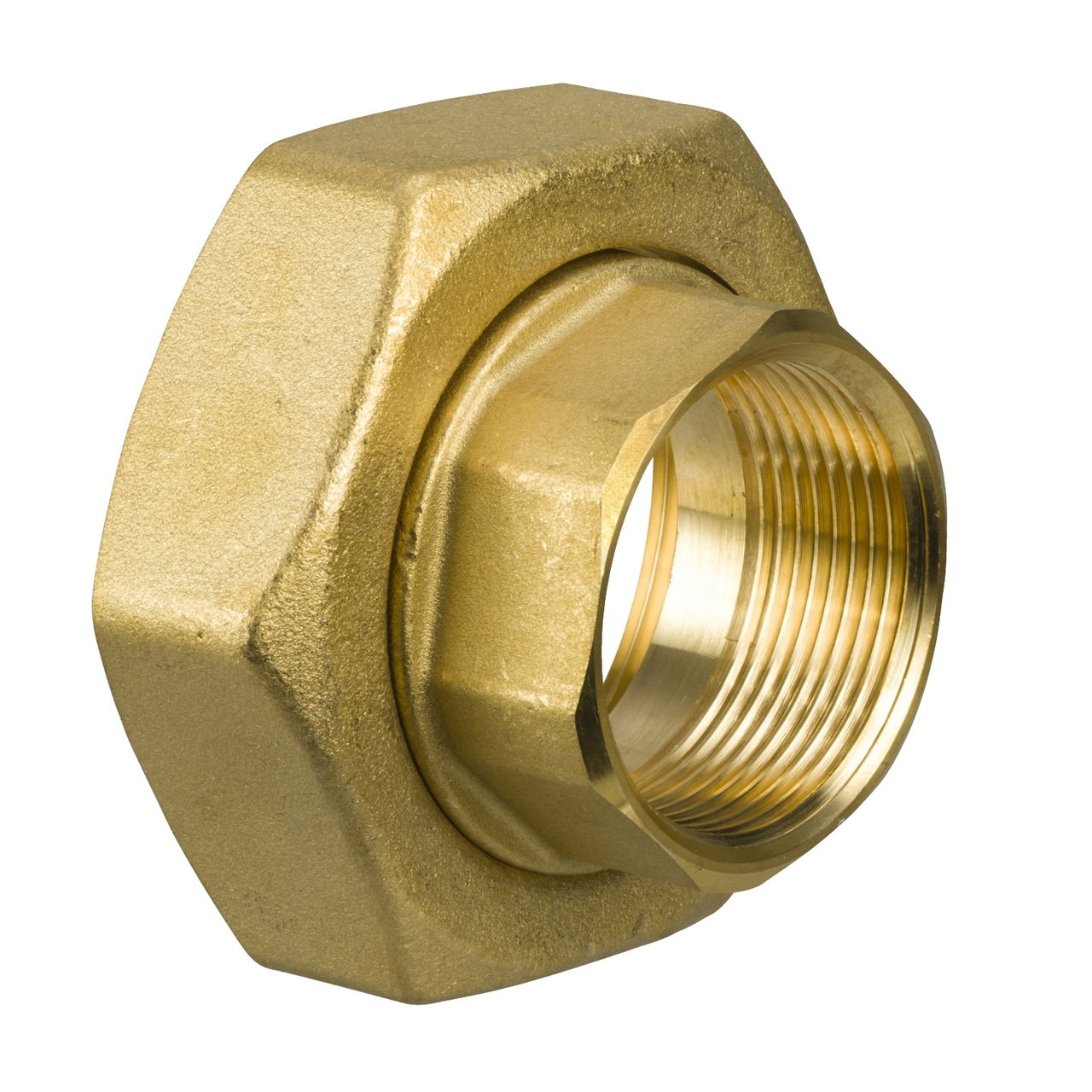 2 x DN50 Female Threaded End Connections with Fibre Gaskets, G 2.1/2 to valve, Rp 1.1/2 (female) to pipe