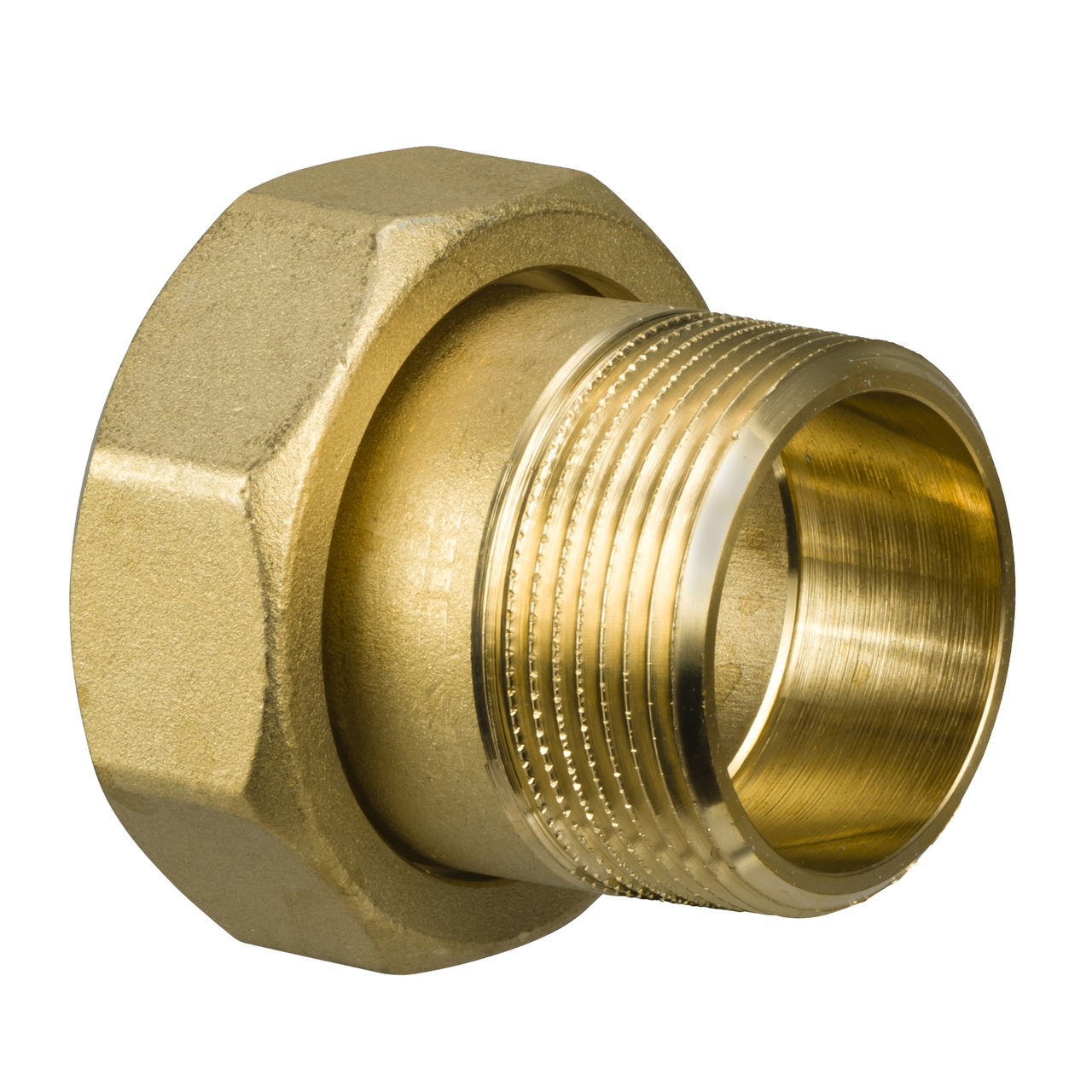 2 x DN40 Male Threasded End Connections with Fibre Gaskets, G 2 to valve, R 1.1/2 (male taper) to pipe