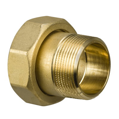 2 x DN40 Male Threasded End Connections with Fibre Gaskets, G 2 to valve, R 1.1/2 (male taper) to pipe