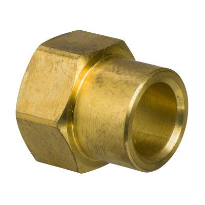 2 x DN10 Solder End Connections with Fibre Gaskets, G 1/2 to valve, 15mm Solder