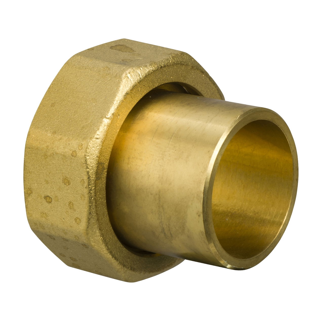 2 x DN25 Solder End Connections with Fibre Gaskets, G 1.1/4 to valve, 28 mm Solder