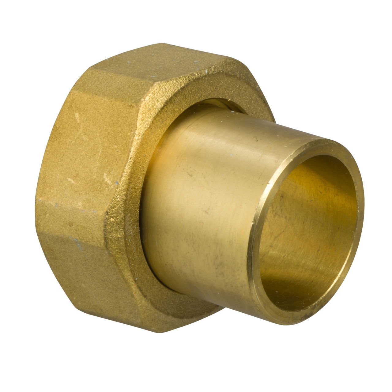 2 x DN20 Solder  End Connections with Fibre Gaskets, G 1 to valve - 22 mm Solder