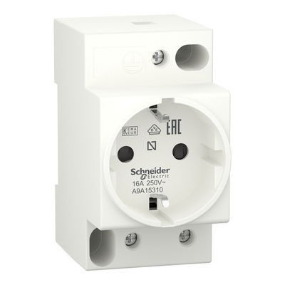 Steckdose iPC, 2P+E, 16A, 250VAC, KEMA/VDE 0620, deutsche Ausführung
