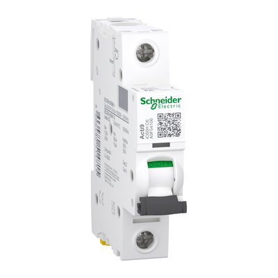 Acti9 iC60H 1P 6A C Miniature Circuit breaker