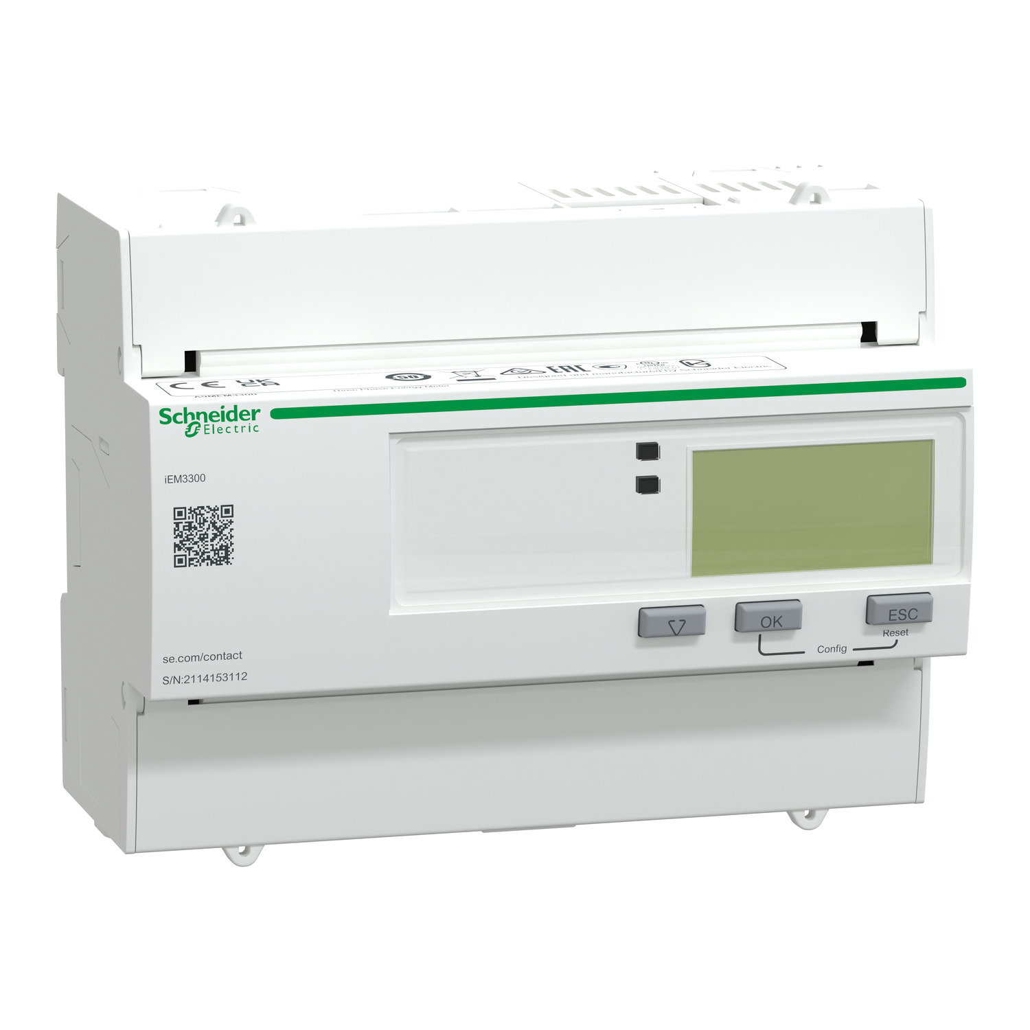 IEM3300 energy meter, 125A