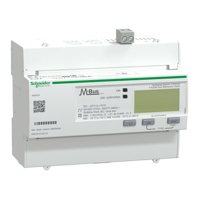 KWh-mätare 125A m M-bus +I/O