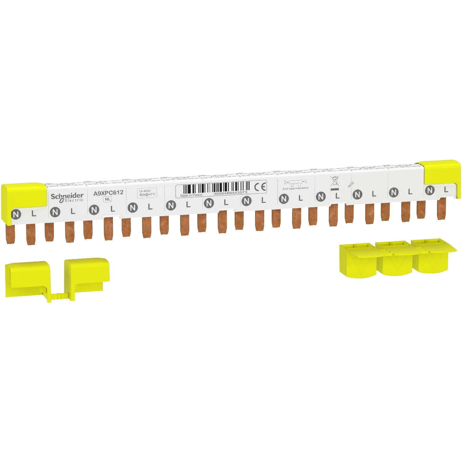 Fasskena iC40 1P+N 12 moduler