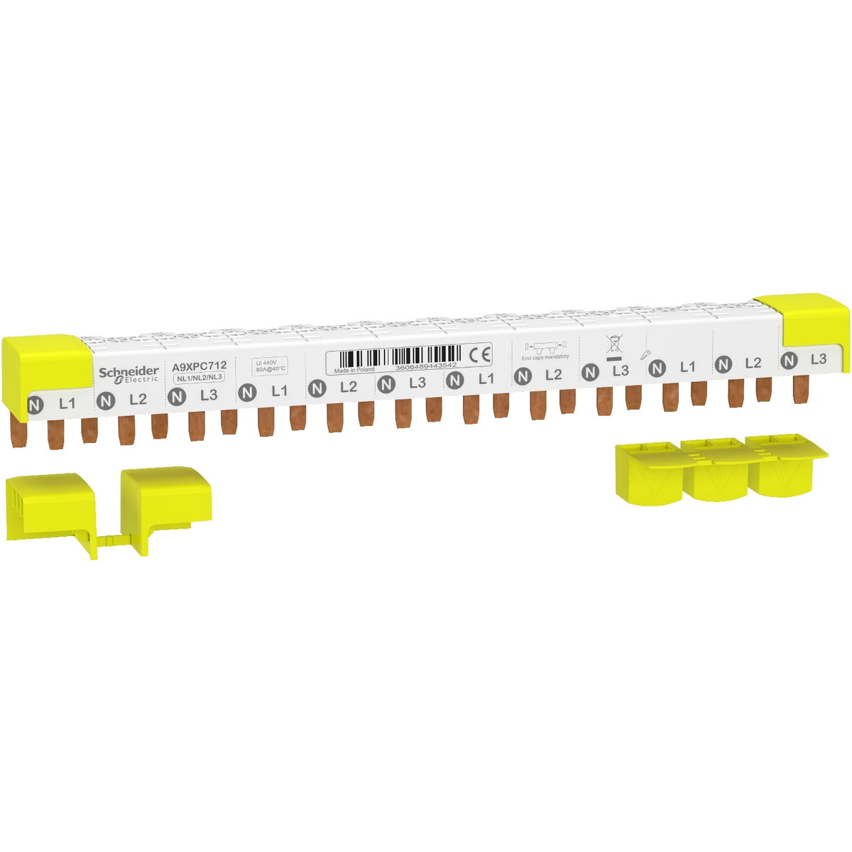 Fasskena iC40 3P+N 12 moduler