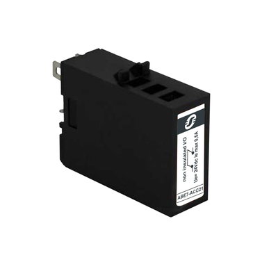 Connection sub-base accessory - removable continuity block - width 12 mm