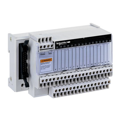 Passive connection sub-base ABE7 - 16 type 2 inputs - Led