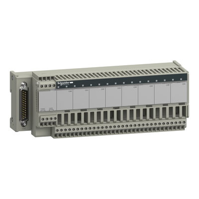 Connection sub-base ABE7 - for distribution of 8 analog input channels