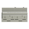 Passive connection sub-base ABE7 - 16 inputs or outputs - Led