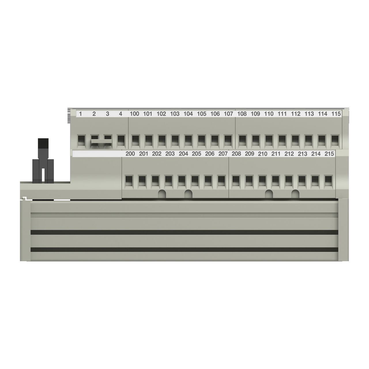 Passive connection sub-base ABE7 - 16 inputs or outputs - Led – Image 3 of 7