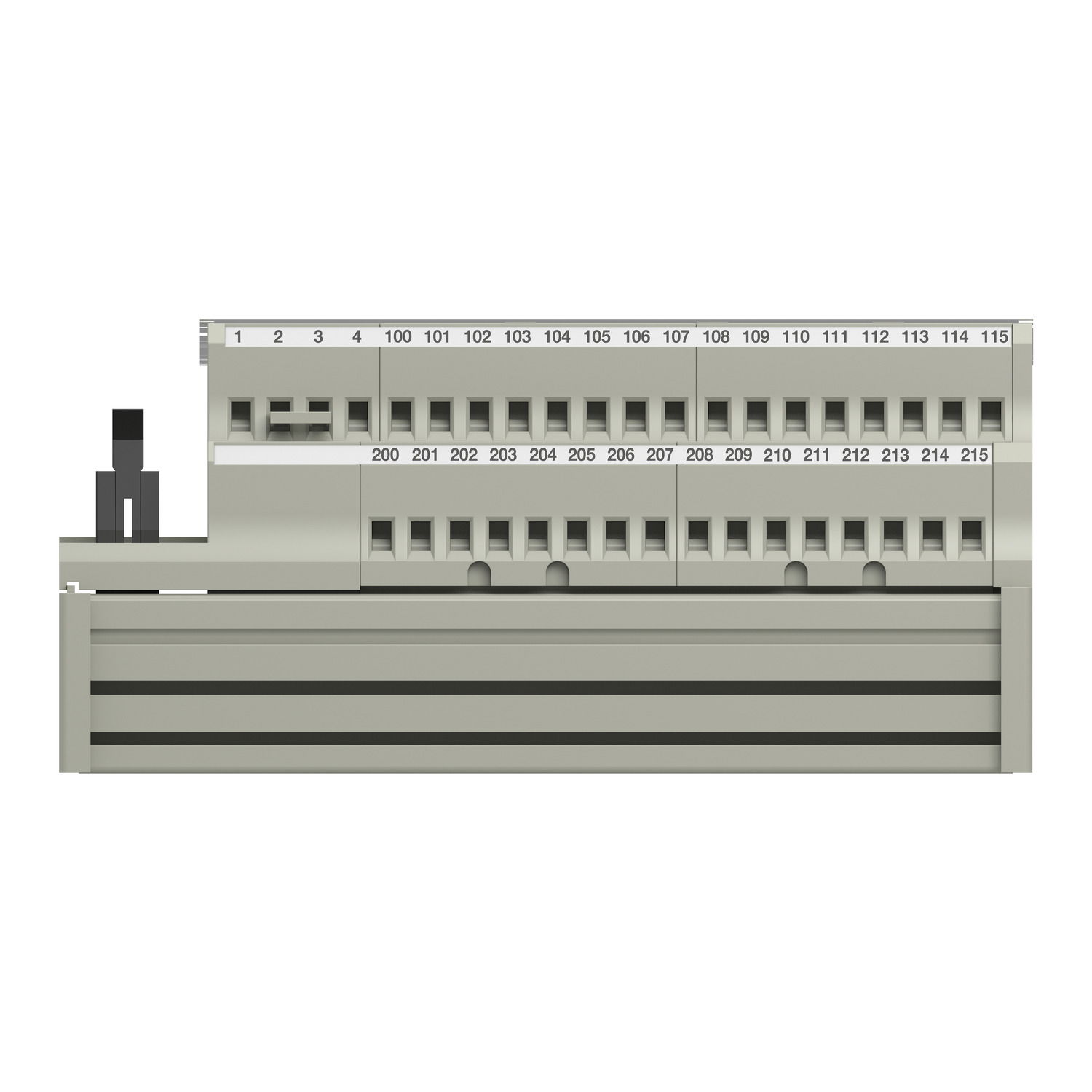 Passive connection sub-base ABE7 - 16 inputs or outputs - Led – Image 3 of 7