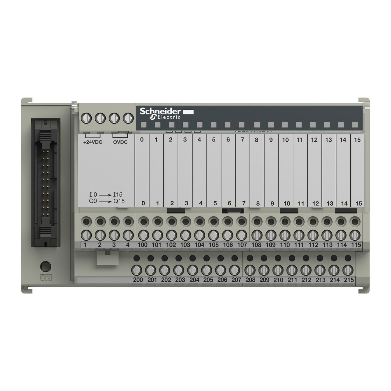 Passive connection sub-base ABE7 - 16 inputs or outputs - Led – Image 4 of 7