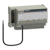 Passive connection sub-base ABE7 - 16 inputs or outputs - Led