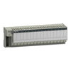 Sub-base for plug-in relay ABE7 - 16 channels - fuses - relay 12.5 mm