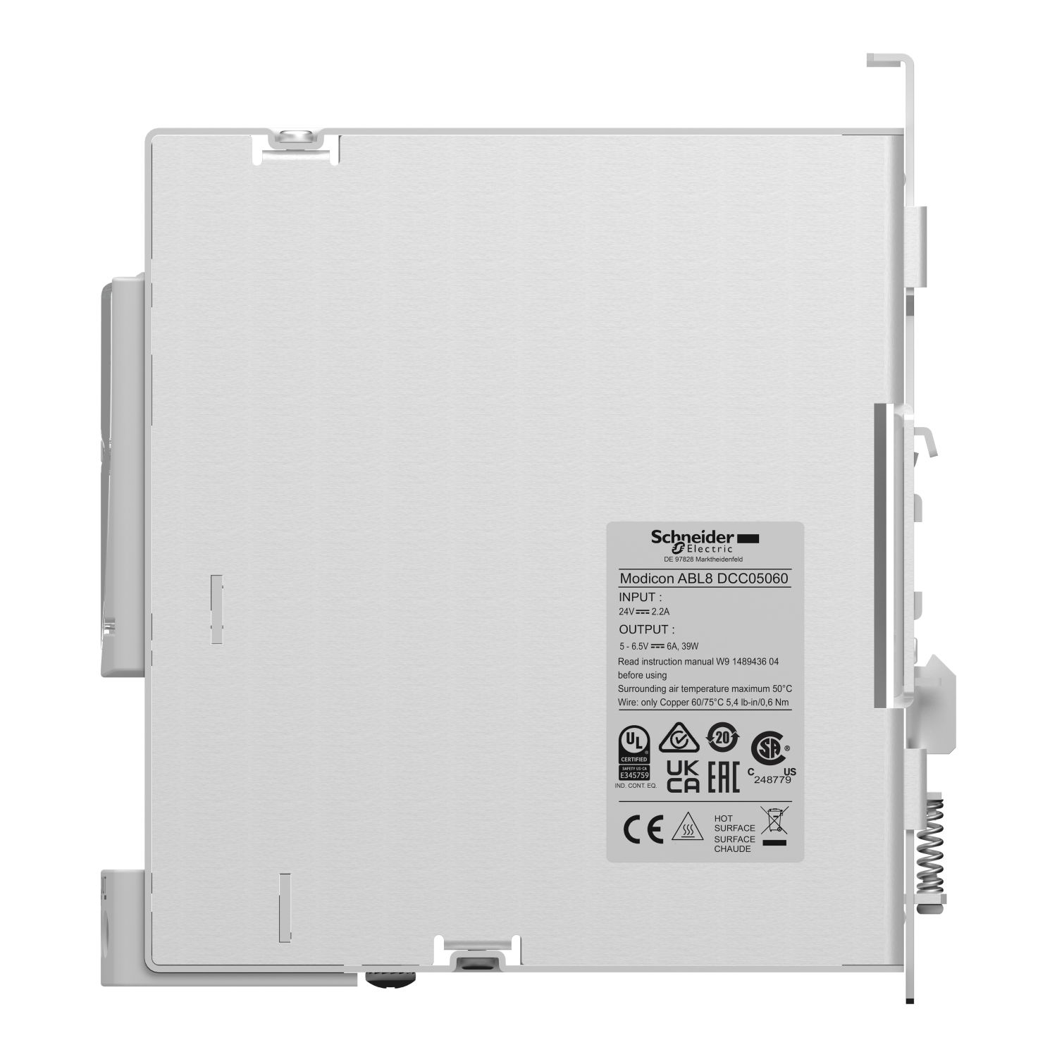 Converter module 30 W - 24..28.8 V DC, 5 V DC - 6 A - for regulated SMPS – Image 7 of 7