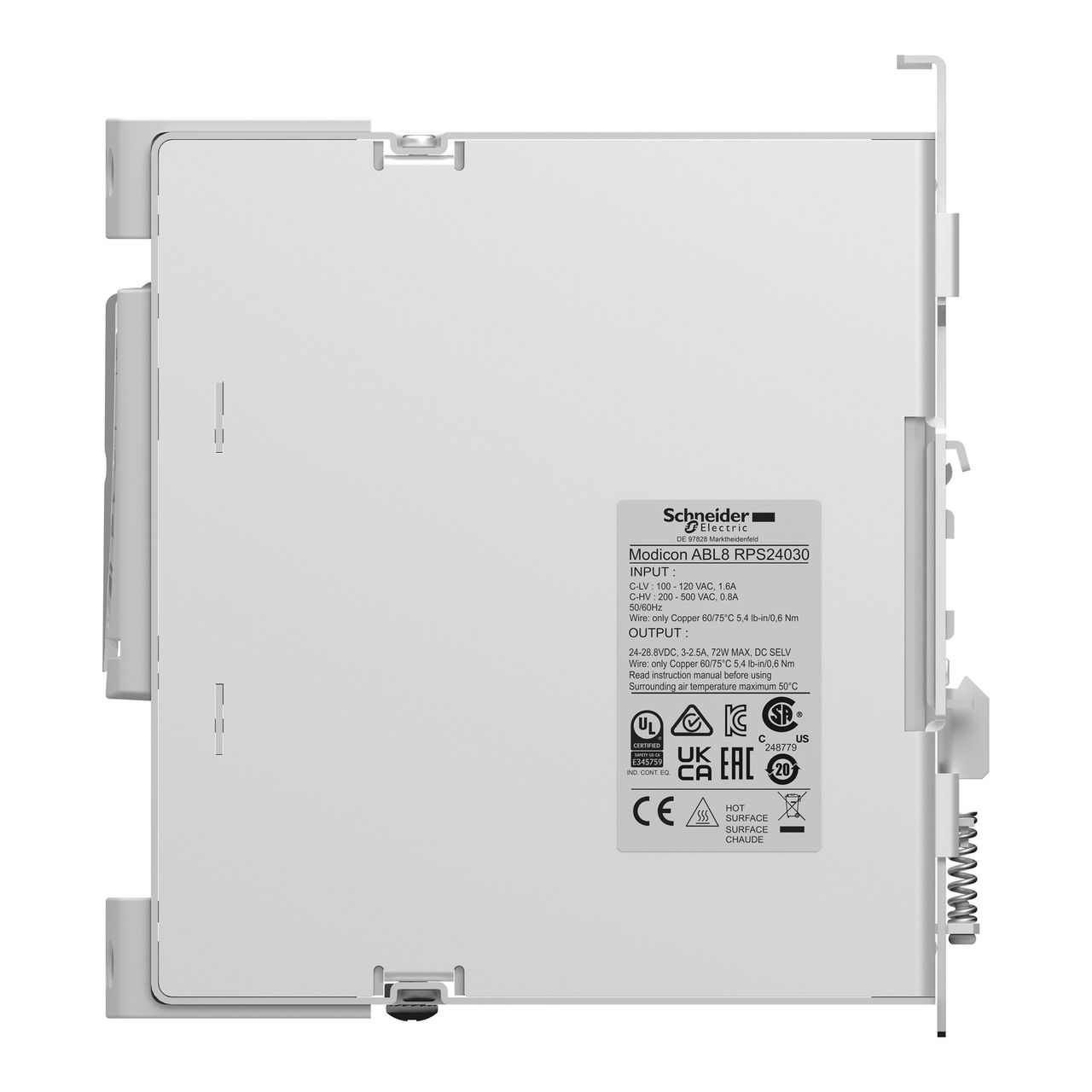 Regulated SMPS - 1 or 2-phase - 100..500 V - 24 V - 3 A – Image 7 of 7
