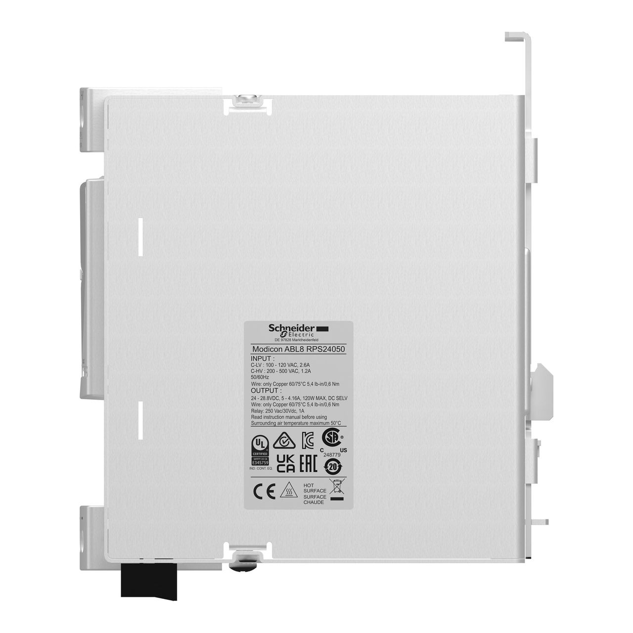 Regulated SMPS - 1 or 2-phase - 100..500 V - 24 V - 5 A – Image 7 of 7