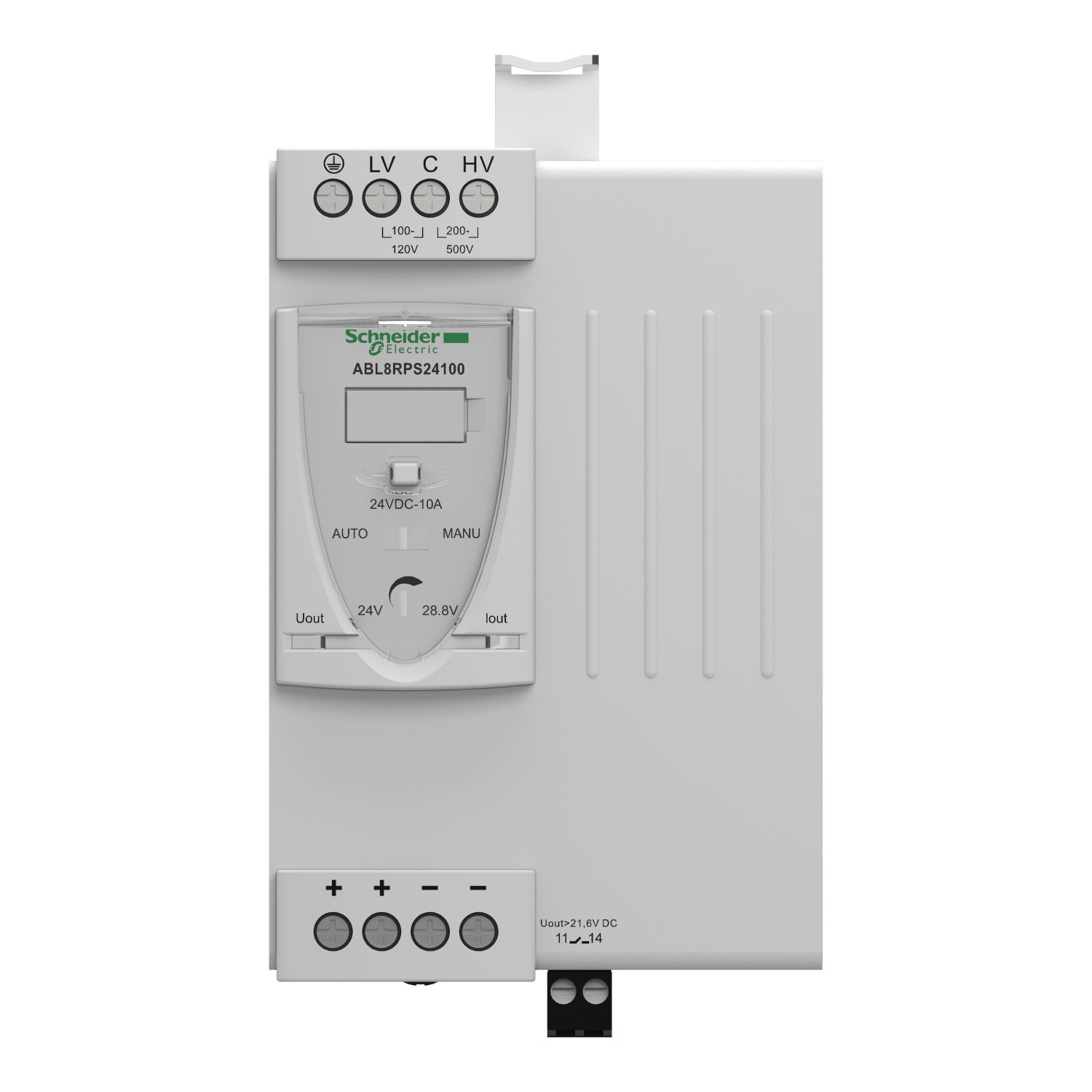 Regulated SMPS - 1 or 2-phase - 100..500 V - 24 V - 10 A – Image 4 of 7