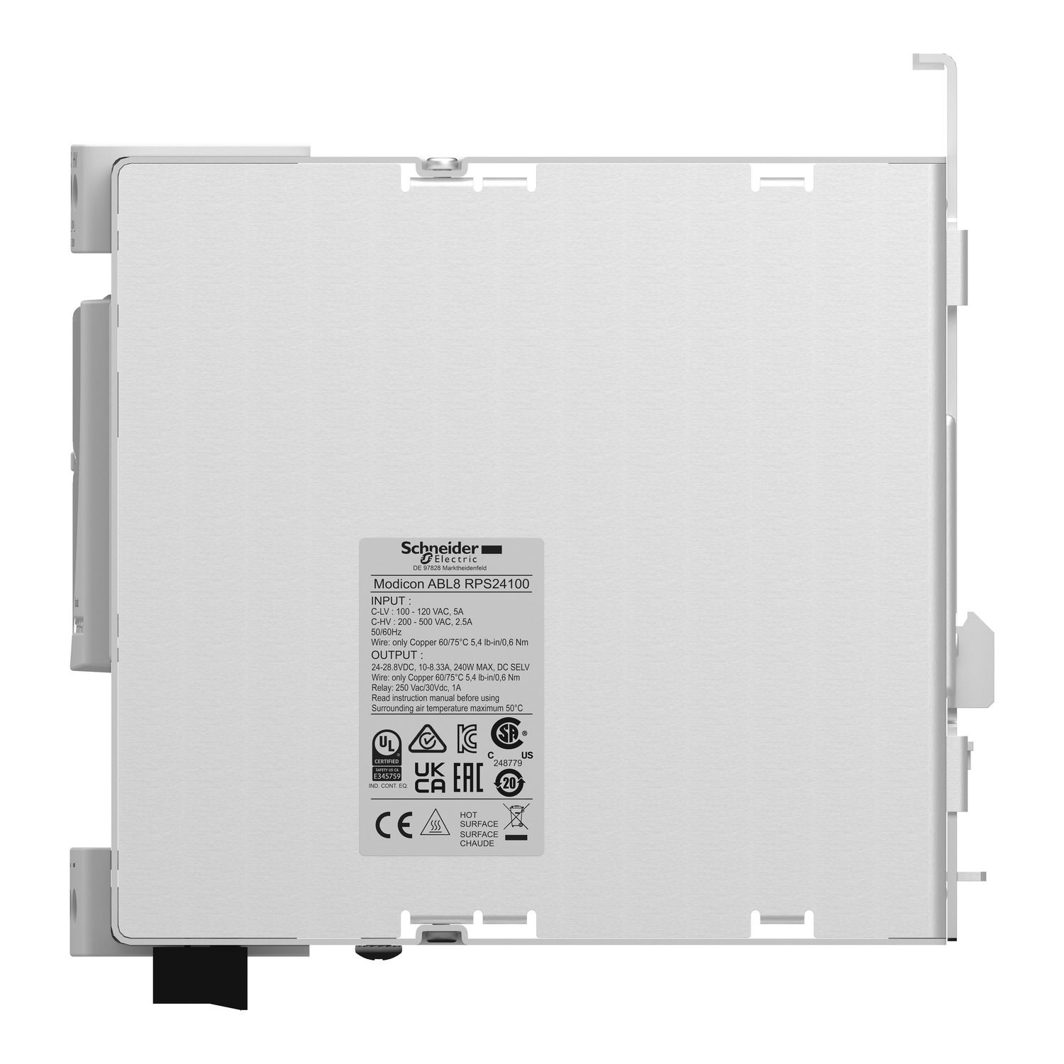 Regulated SMPS - 1 or 2-phase - 100..500 V - 24 V - 10 A – Image 7 of 7