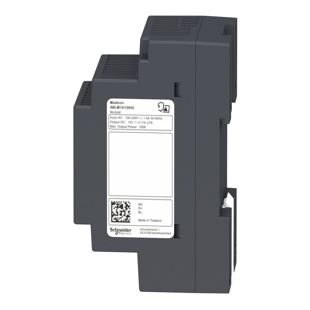 Regulated Power Supply, 100-240V AC, 24V 2.5 A, single phase, Modular – Image 7 of 7